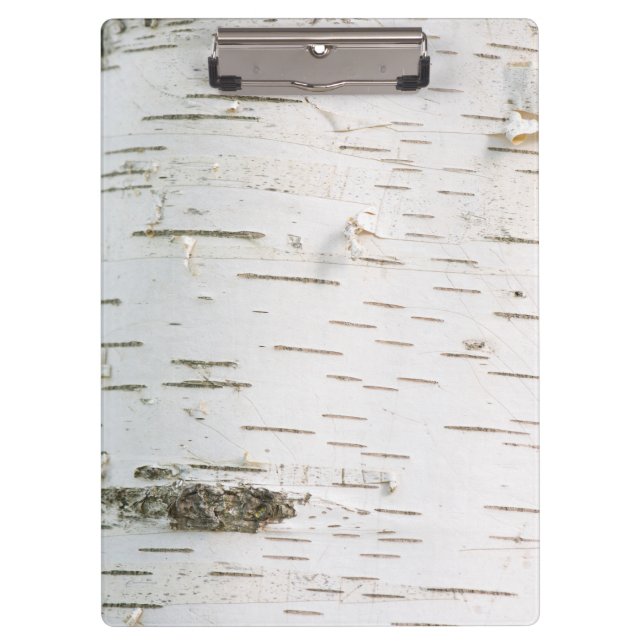 Birch bark pattern clipboard (Front)