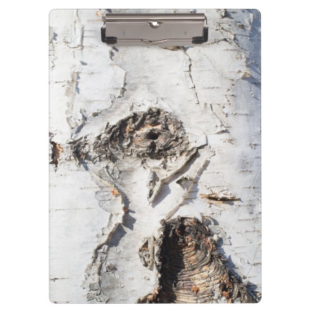 Birch bark pattern clipboard (Front)