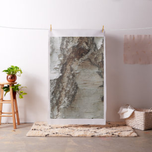 Birch bark pattern fabric