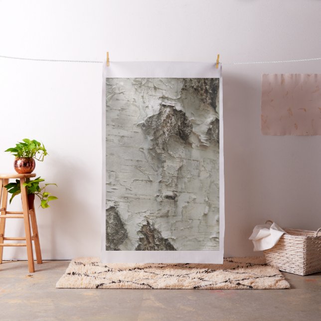 Birch bark pattern fabric (In Situ)