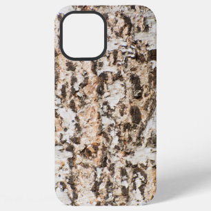 Birch bark pattern iPhone 12 pro max case