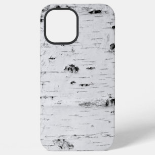 Birch bark pattern iPhone 12 pro max case