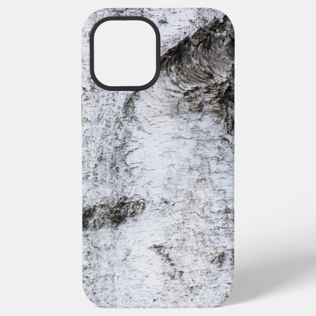 Birch bark pattern iPhone case (Back)