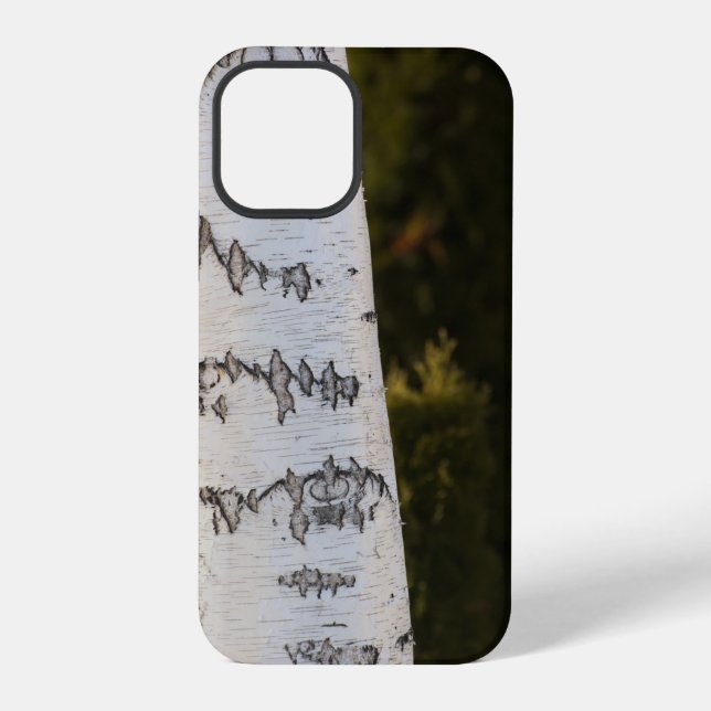 Birch bark pattern iPhone case (Back)