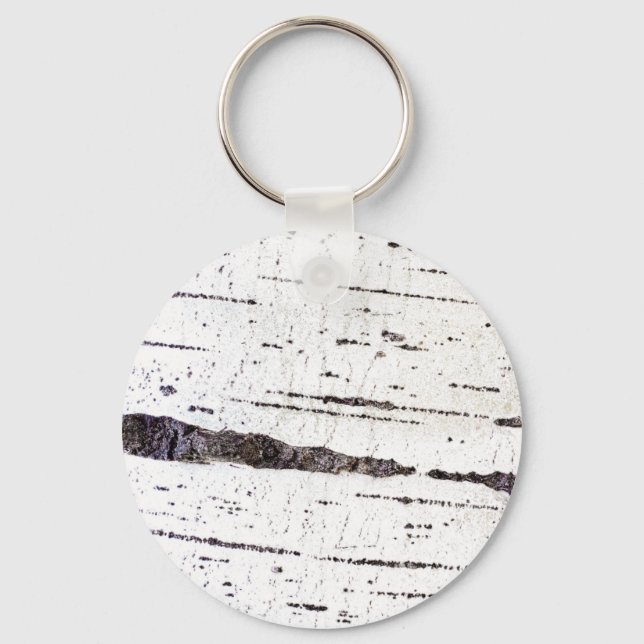 Birch bark pattern key ring (Front)