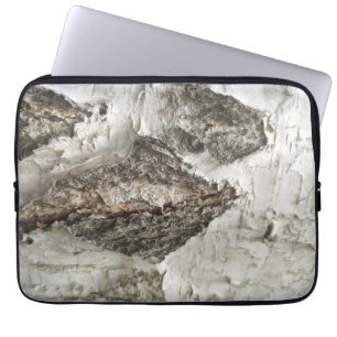 Birch bark pattern laptop sleeve