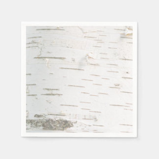 Birch bark pattern napkin