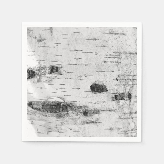 Birch bark pattern napkins (Front)