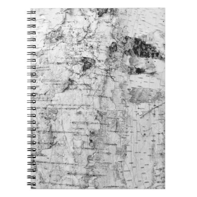 Birch bark pattern notebook (Front)