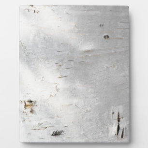 Birch bark pattern plaque