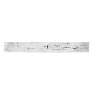 Birch bark pattern satin ribbon