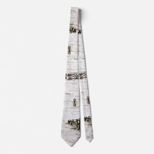 Birch bark pattern tie (Front)