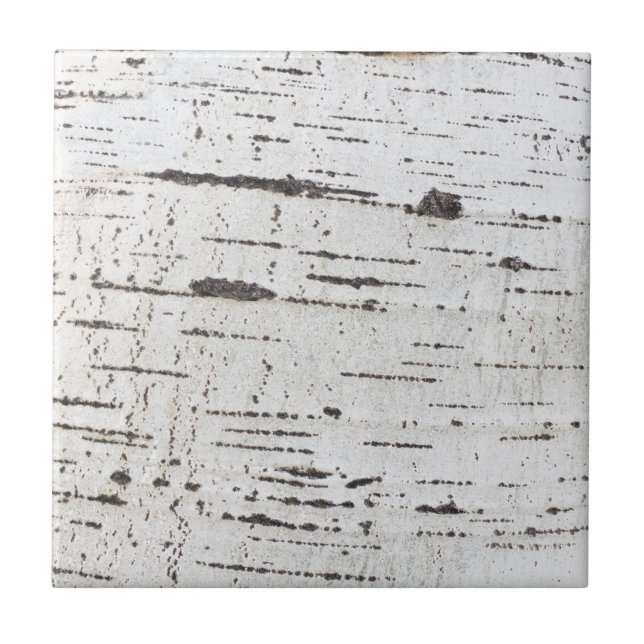 Birch bark pattern tile (Front)