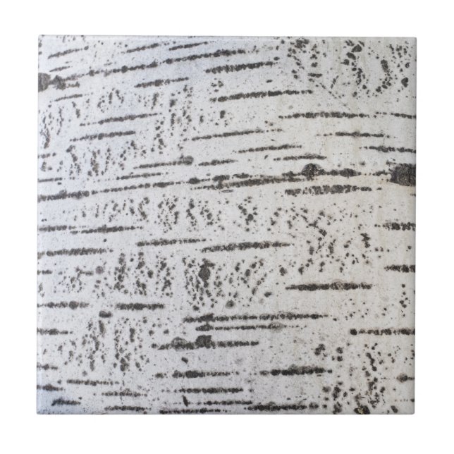 Birch bark pattern tile (Front)