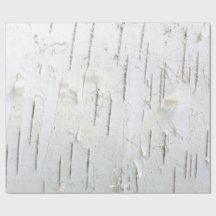 Birch bark pattern wrapping paper