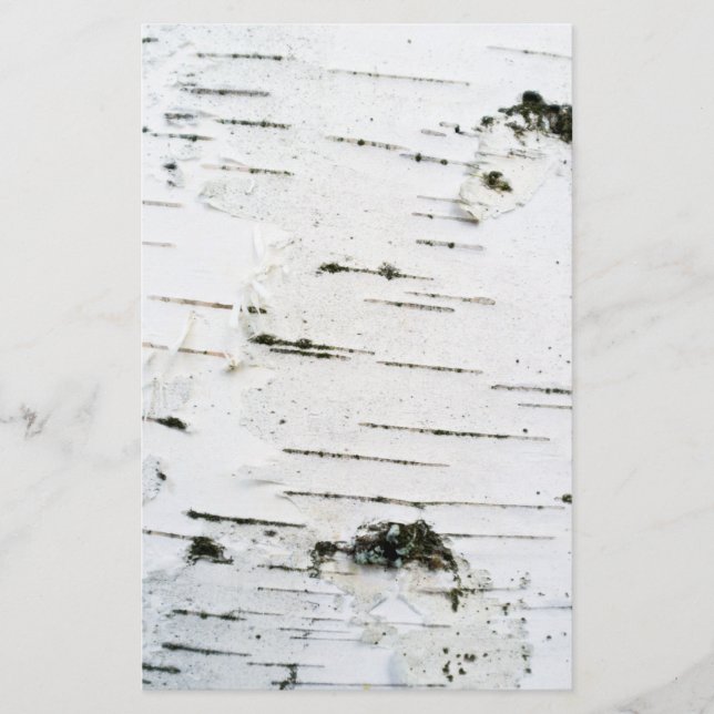 Birch bark stationery (Front)