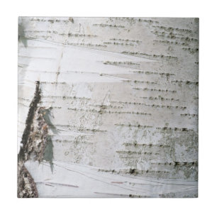 Birch bark tile