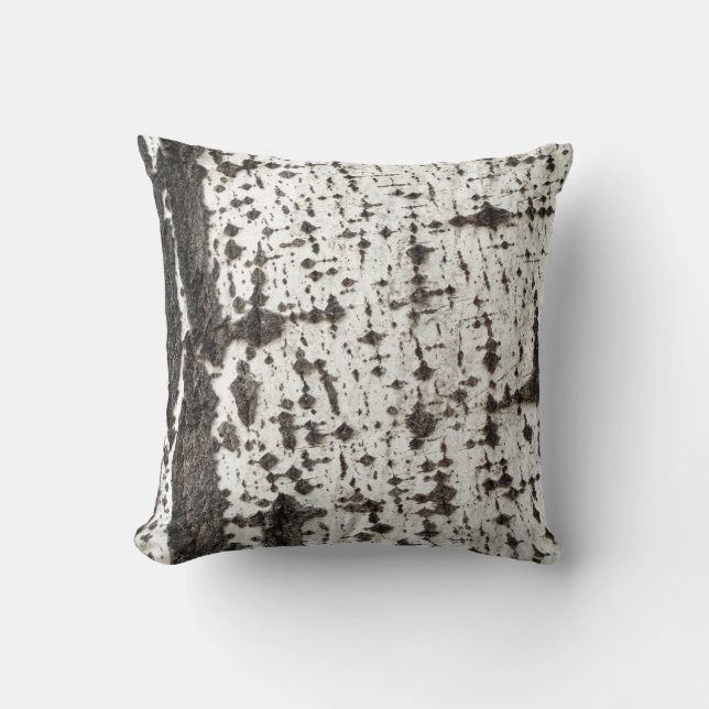 Birch bark tree cushion (Front)
