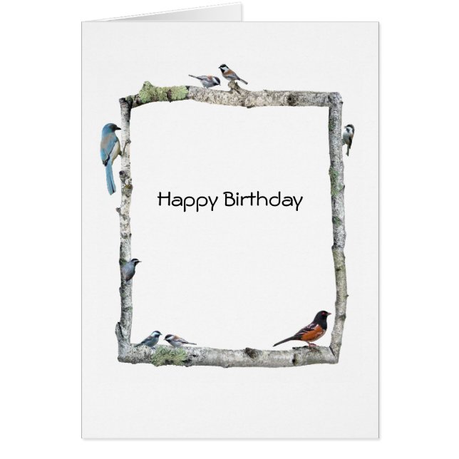 Birch Bird Frame (Front)