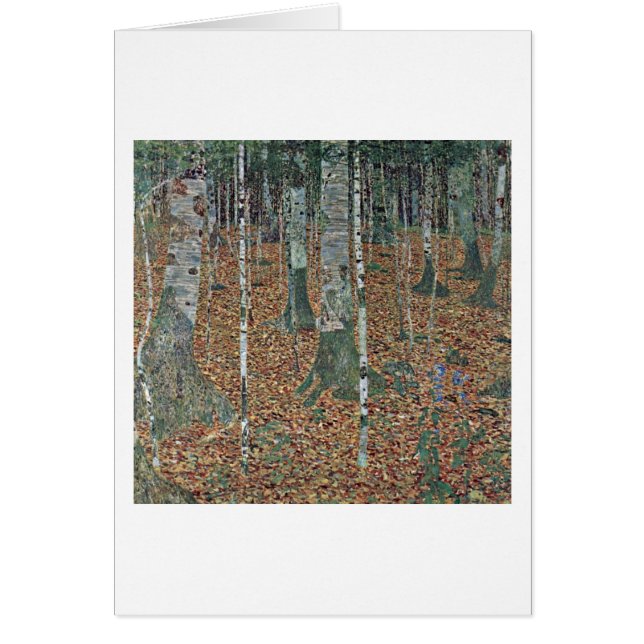 Birch By Gustav Klimt (Front)