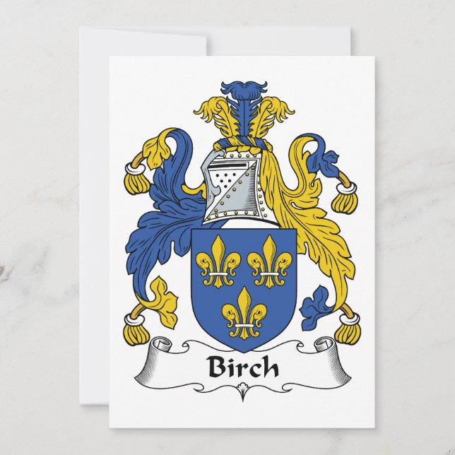 Birch Family Crest (Front)