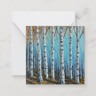 Birch Forest Greetings card
