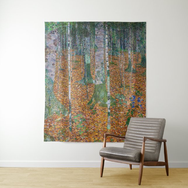 Birch Forest | Gustav Klimt | Tapestry (In Situ)