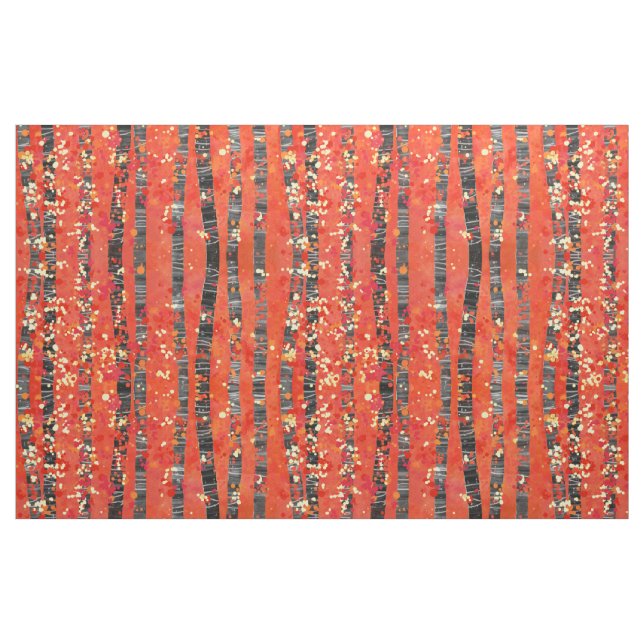 Birch Forest Landscape Fabric (Fat Quarter)