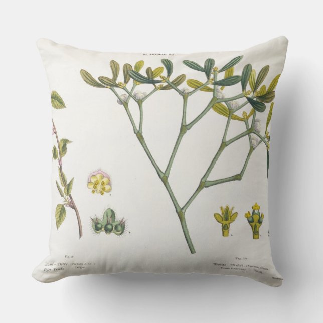 Birch (left) and Mistletoe (right), fig. 9 and 10 Cushion (Front)