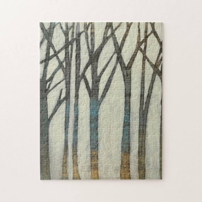 Birch Line I Jigsaw Puzzle (Vertical)