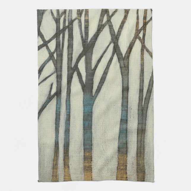 Birch Line I Tea Towel (Vertical)