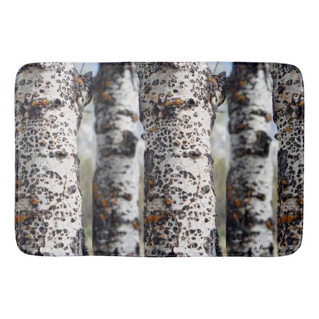 Birch Tree Bath Mat (Front)