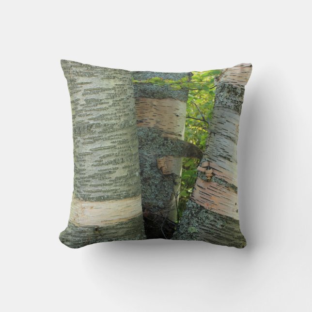 Birch Tree Cushion (Front)