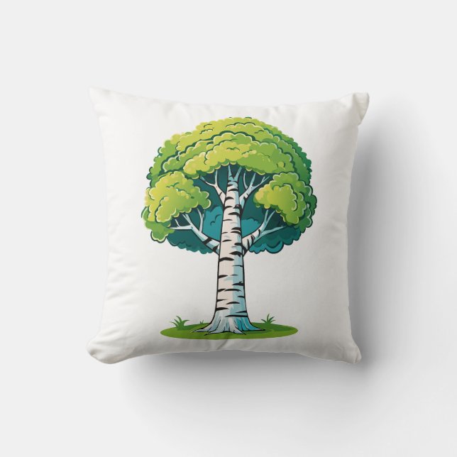 Birch tree cushion (Front)