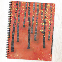 Birch Tree Forest Landscape