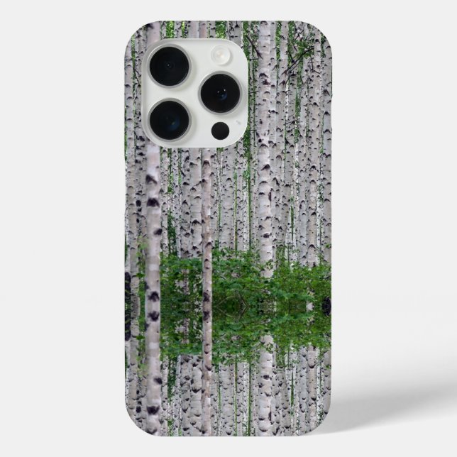 Birch Tree Forest Nature Case-Mate iPhone Case (Back)