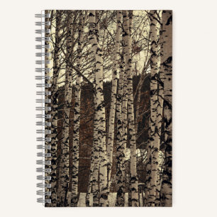 Birch Tree Forest Nature Notebook