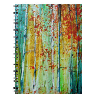 Birch Tree Forest Notebook
