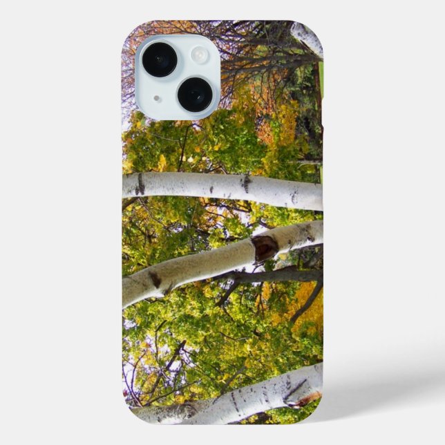 Birch Tree in the Park Case-Mate iPhone Case (Back)