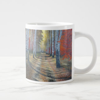 Birch Tree Lane Large Coffee Mug