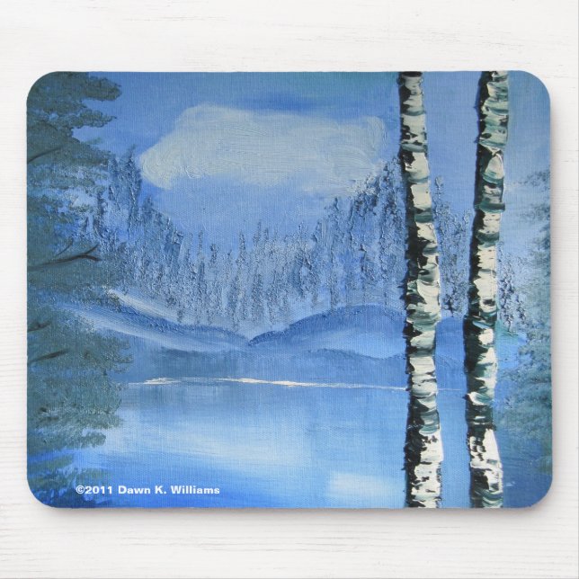 Birch Tree Mousepad (Front)