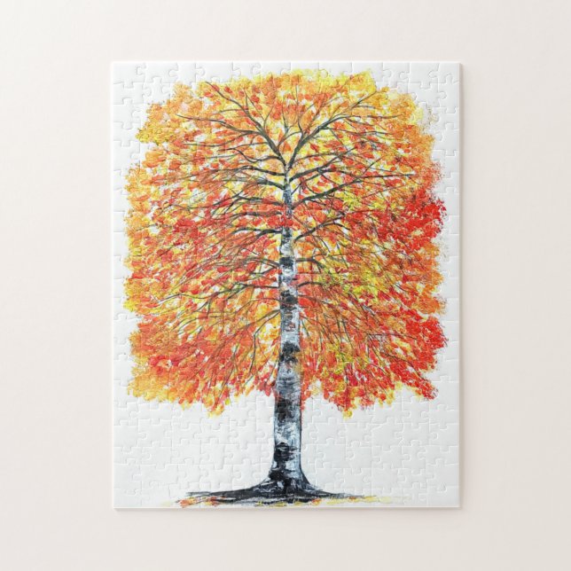 Birch tree puzzles (Vertical)