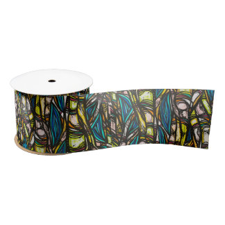 Birch Tree Ribbon Satin Ribbon