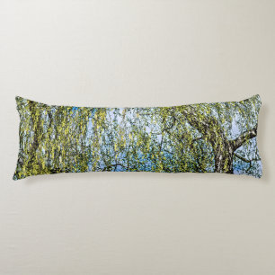 Birch tree - Spring is in the air Body Cushion