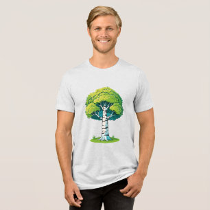 Birch tree Tri-Blend shirt