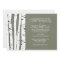 Birch Tree Wedding Invitations