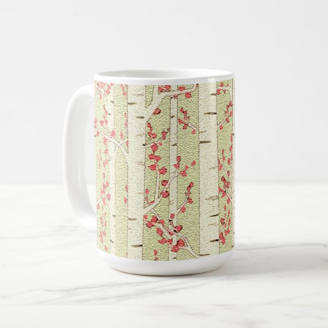 birch trees  coffee mug (Front Left)