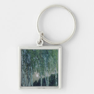 Birch Trees Key Ring