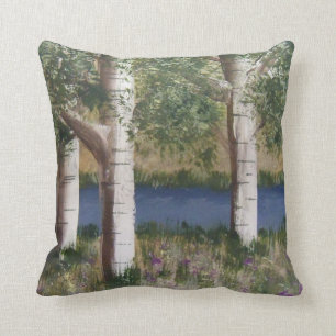 Birch Trees pillow