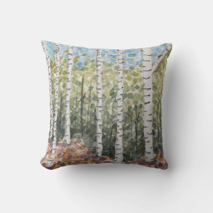 Birch Trees Pillow